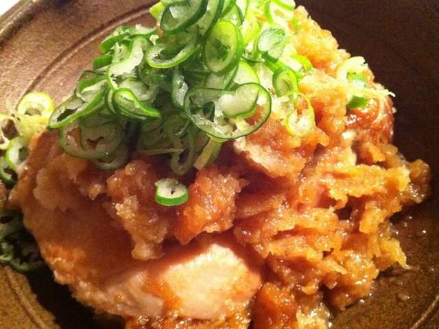 簡単!鶏もものみぞれ煮